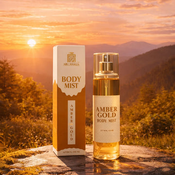 Abu Hamza Amber Gold  Body Mist – Fresh, Vibrant & Luxuriously Intoxicating