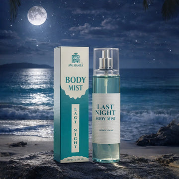 Abu Hamza Last Night   Body Mist – Fresh, Vibrant & Luxuriously Intoxicating