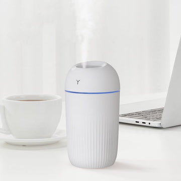 Portable USB Ultrasonic Humidifier for Home & Office